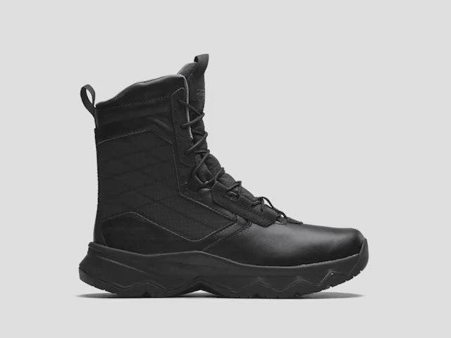 Under Armour Tactical Side Zip Black Boot
