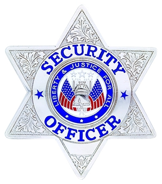 'Security Officer' 6-point Badge