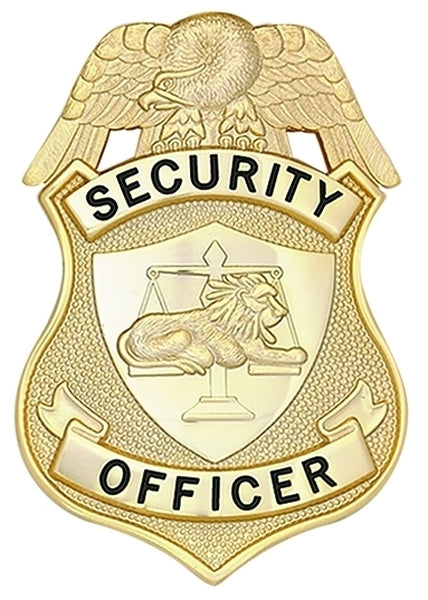 'Security Officer' N.Y. Style Badge