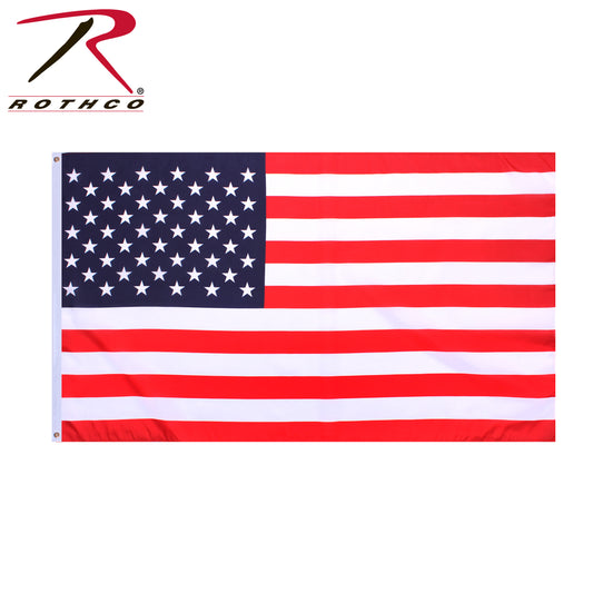 Imported U.S. Flag, 3 x 5'