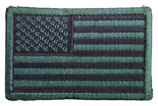 U.S. Flag Patch with Hook Backing