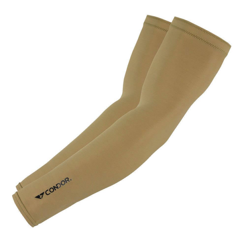 Beige compression arm sleeve from Condor Outdoor.