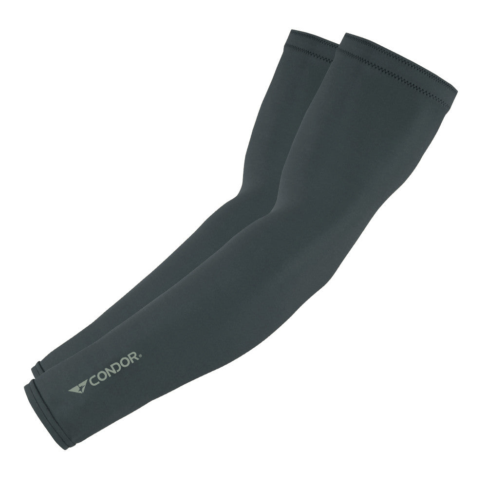 Grey arm sleeve in compression material from Condor Outdoor.