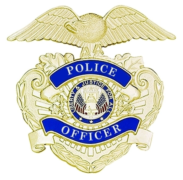 'Police Officer' Badge Cap Device