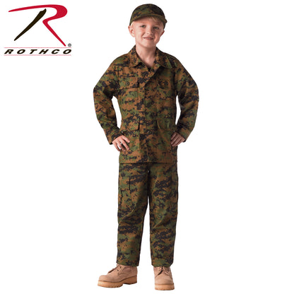 Kids Digital Camo BDU Pants