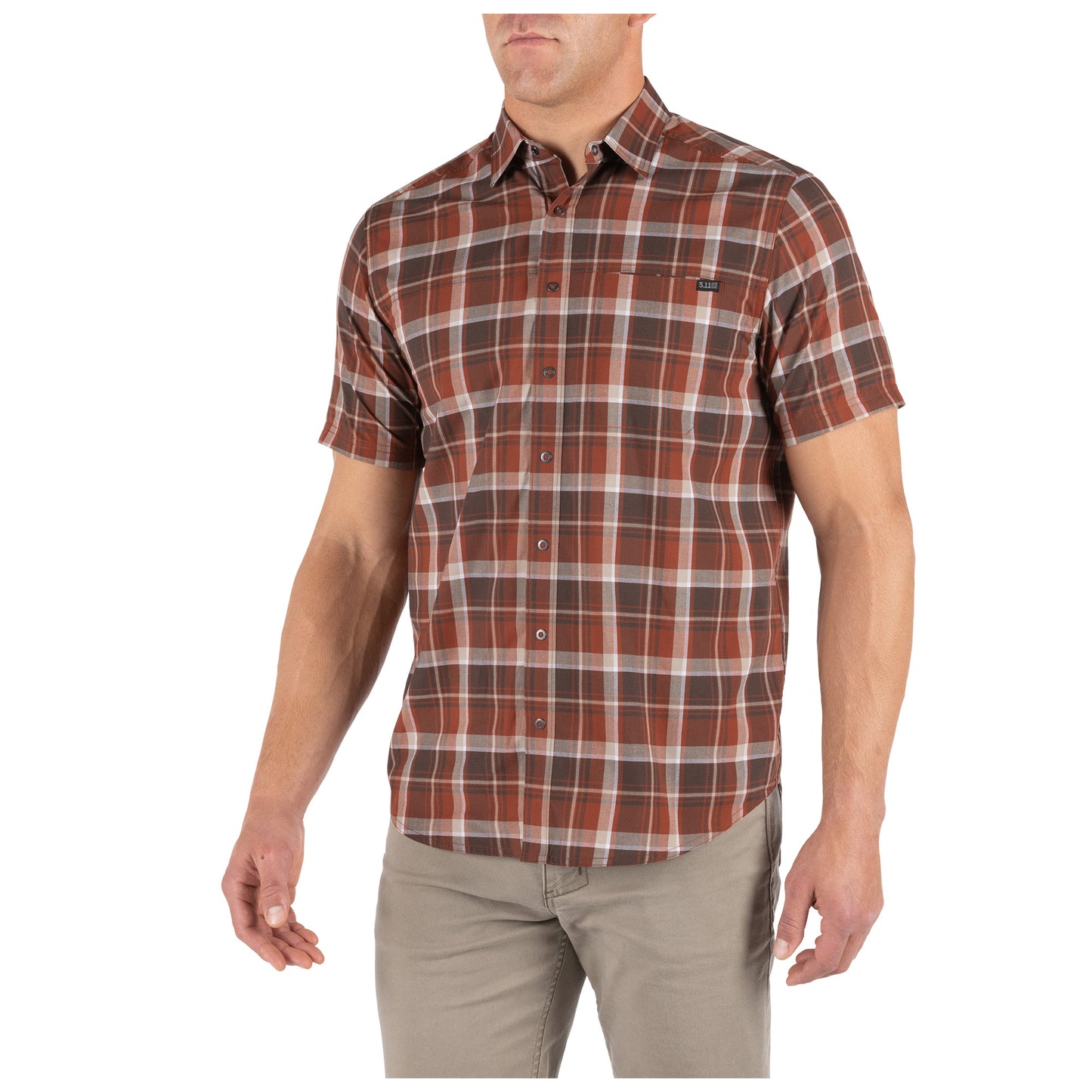 Hunter Plaid Short Sleeve Shirt