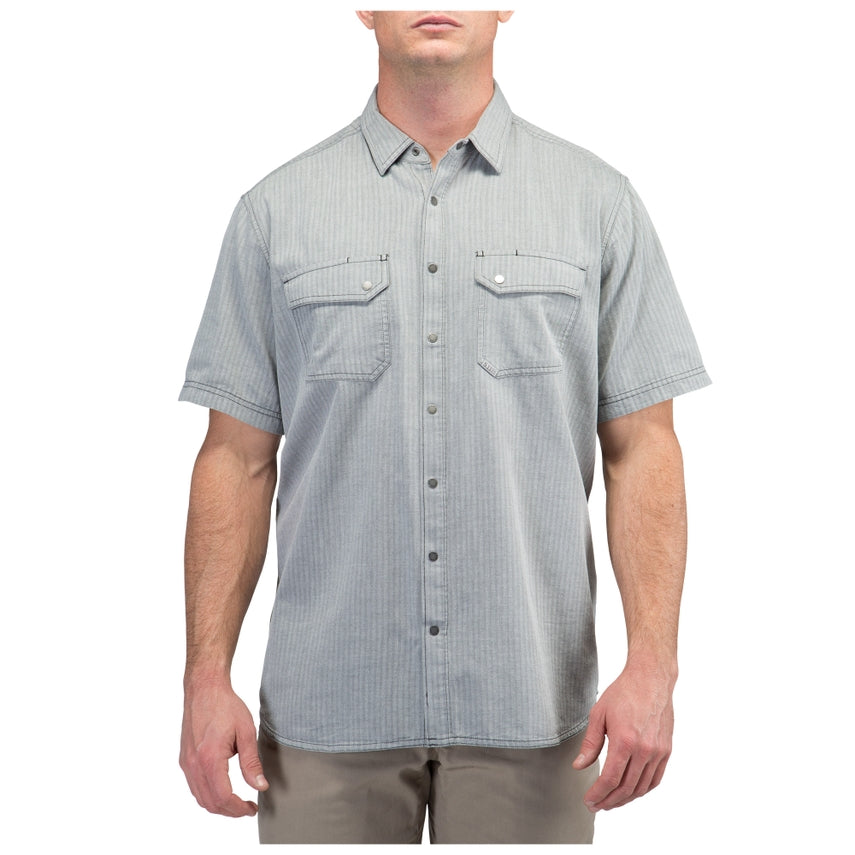 Herringbone Short Sleeve Shirt