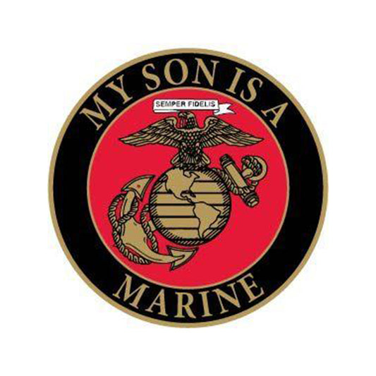 "My Son Is A Marine" Morale Pin