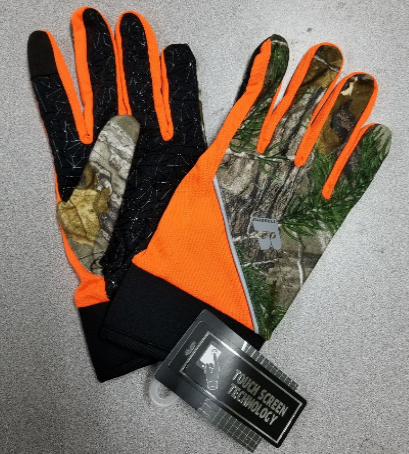 Utility Gloves, Hi-Vis & Realtree, Large / X-Large