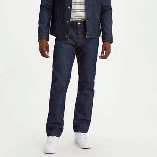 501® Original Shrink-to-Fit™ Men's Jeans - Big & Tall - Rigid Blue Dark Wash