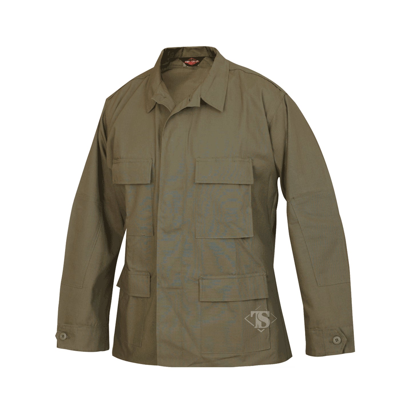 Solid Color BDU Coat, 100% Cotton Rip-Stop From Tru-Spec