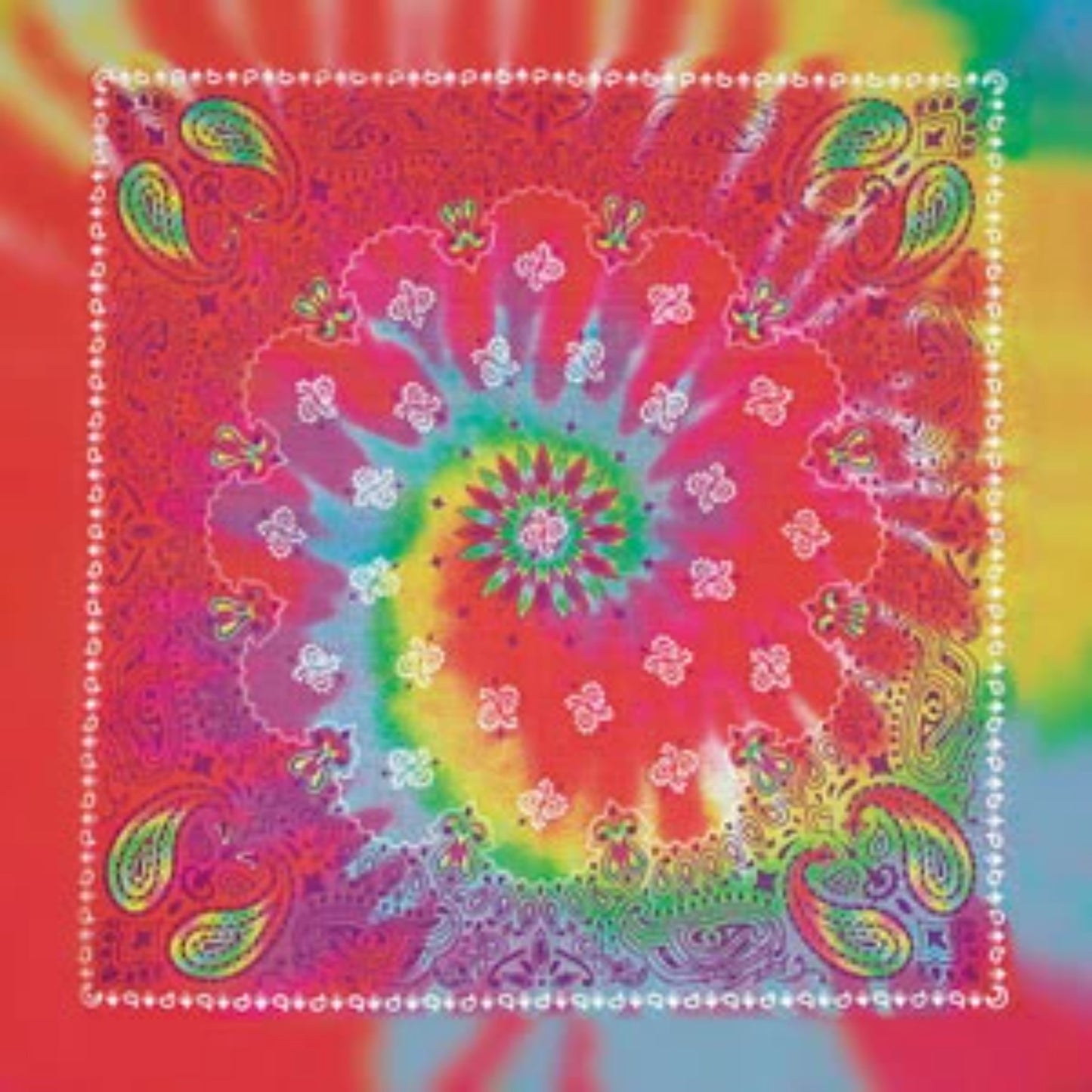 22" Tie Dye Bandana