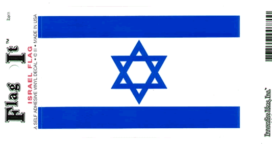 Israel Flag Decal