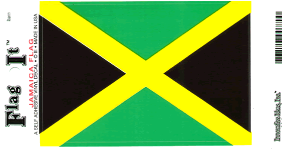 Jamaica Flag Decal