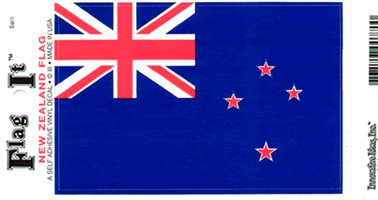 New Zealand Flag Decal