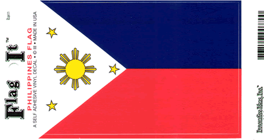 Philippines Flag Decal