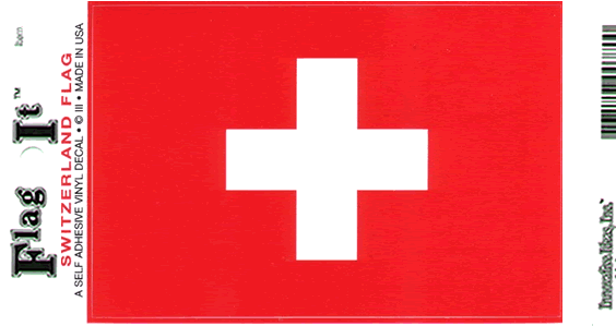 Switzerland Flag Decal