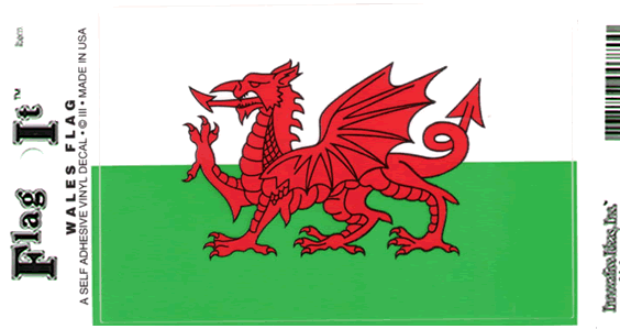 Wales Flag Decal