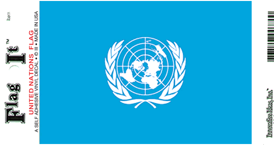 United Nations Flag Decal