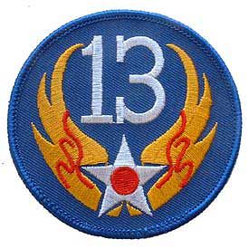 13th Army Air Corps Patch