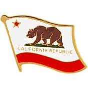 California Flag Pin