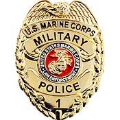 'U.S. Marine Corps Miitary Police' Badge Pin