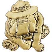 'U.S.M.C.' Bulldog Pin