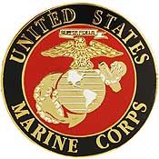 'U.S. Marine Corps' Logo Pin