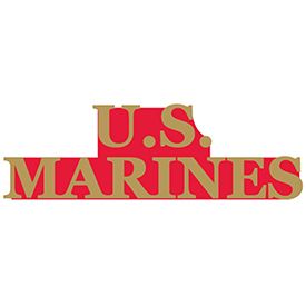 'U.S. Marines' Script Pin