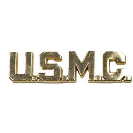 'U.S.M.C.' Script Pin