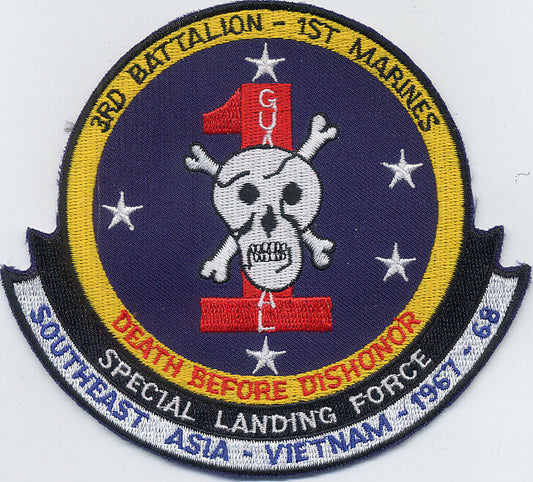 '3rd Battalion - 1st Marines' U.S. Marines Patch