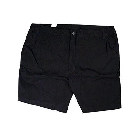 9" Flat Front Twill Shorts